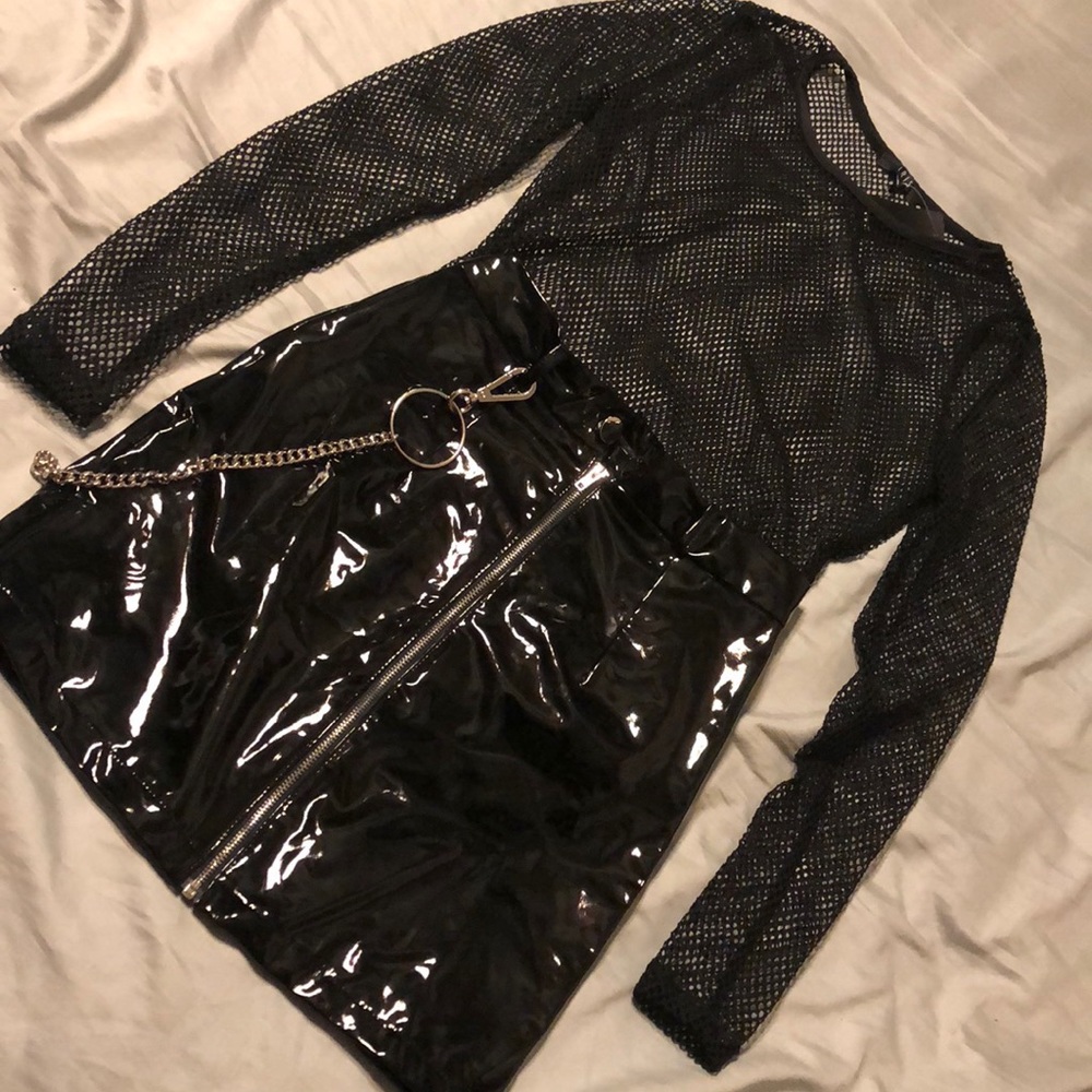 Iris fishnet shirt